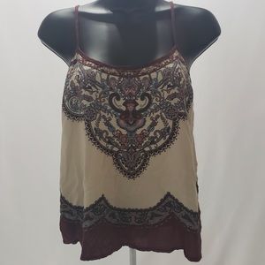 Paisley Crop Top